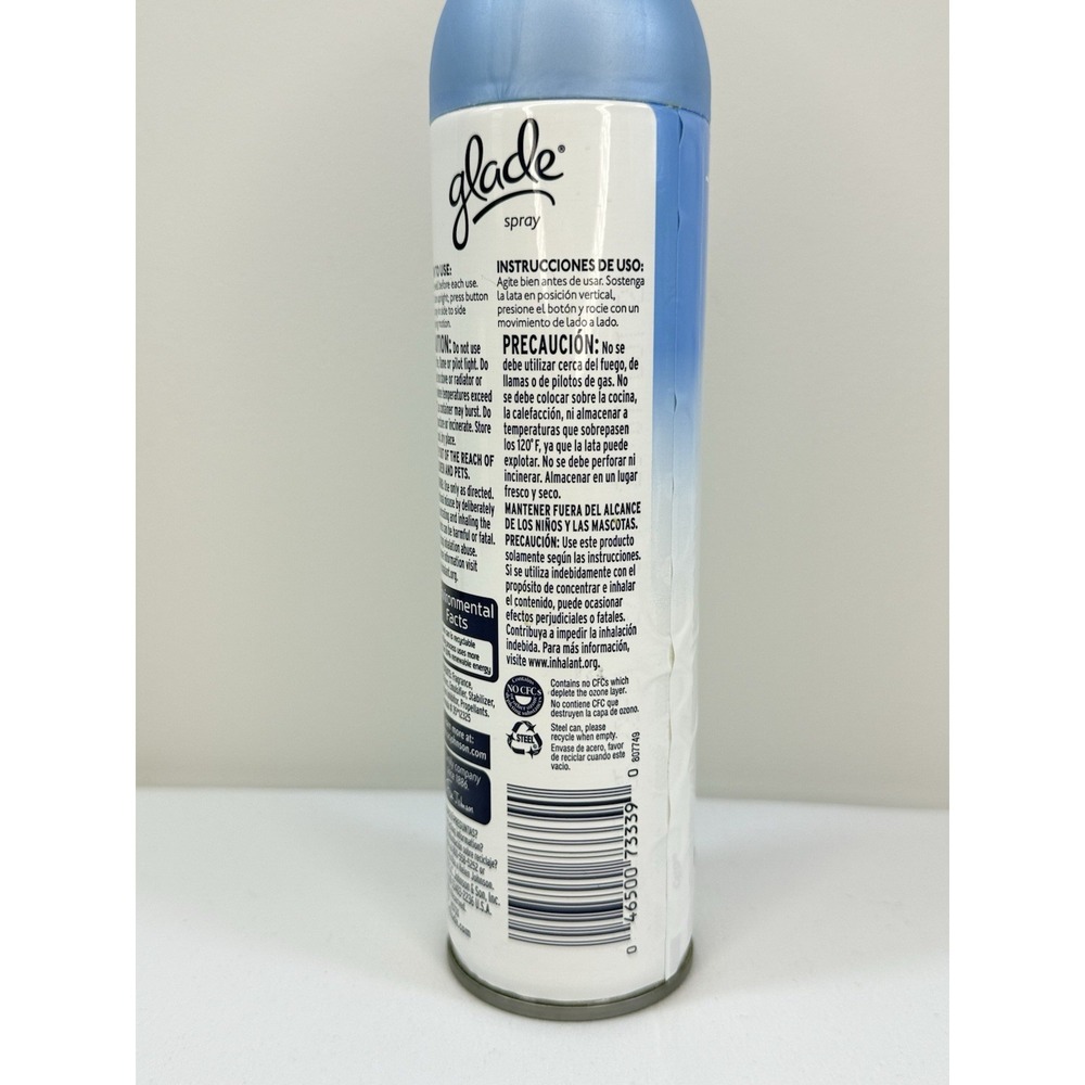 VTG 2012 Glade Powder Fresh Air Freshener Spray 8 Oz 80% Full Aerosol Can Prop!! - Picture 2 of 5